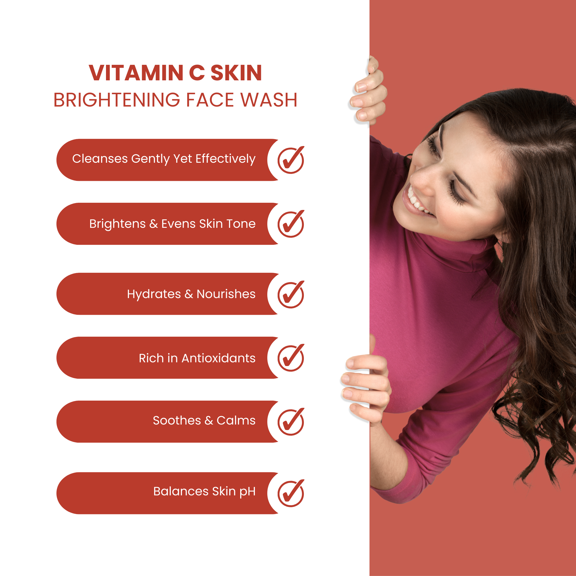 Vitamin C Skin Brightening Face Wash